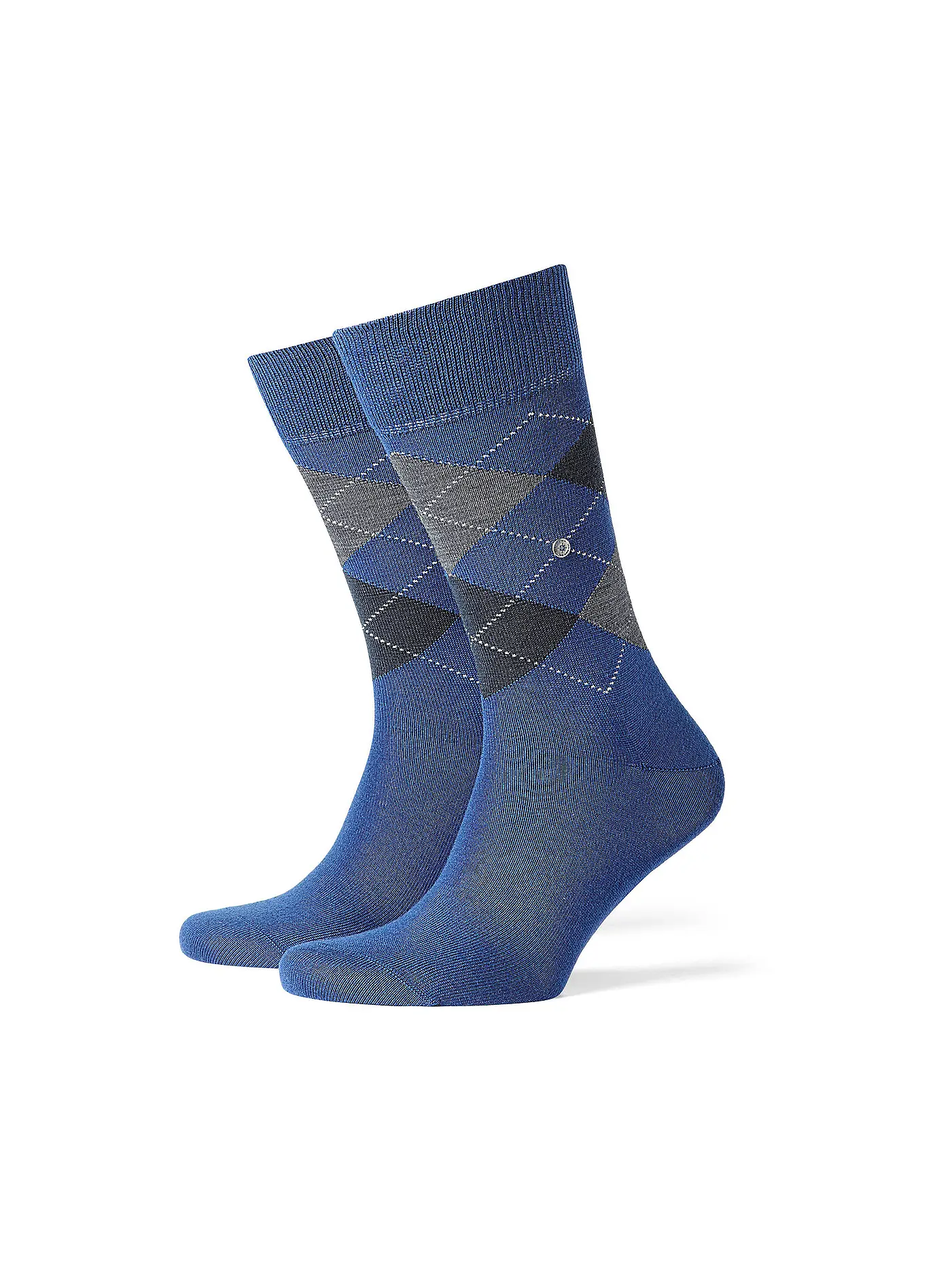 BURLINGTON | Herren Socken EDINBURGH 40-46 curry | blau